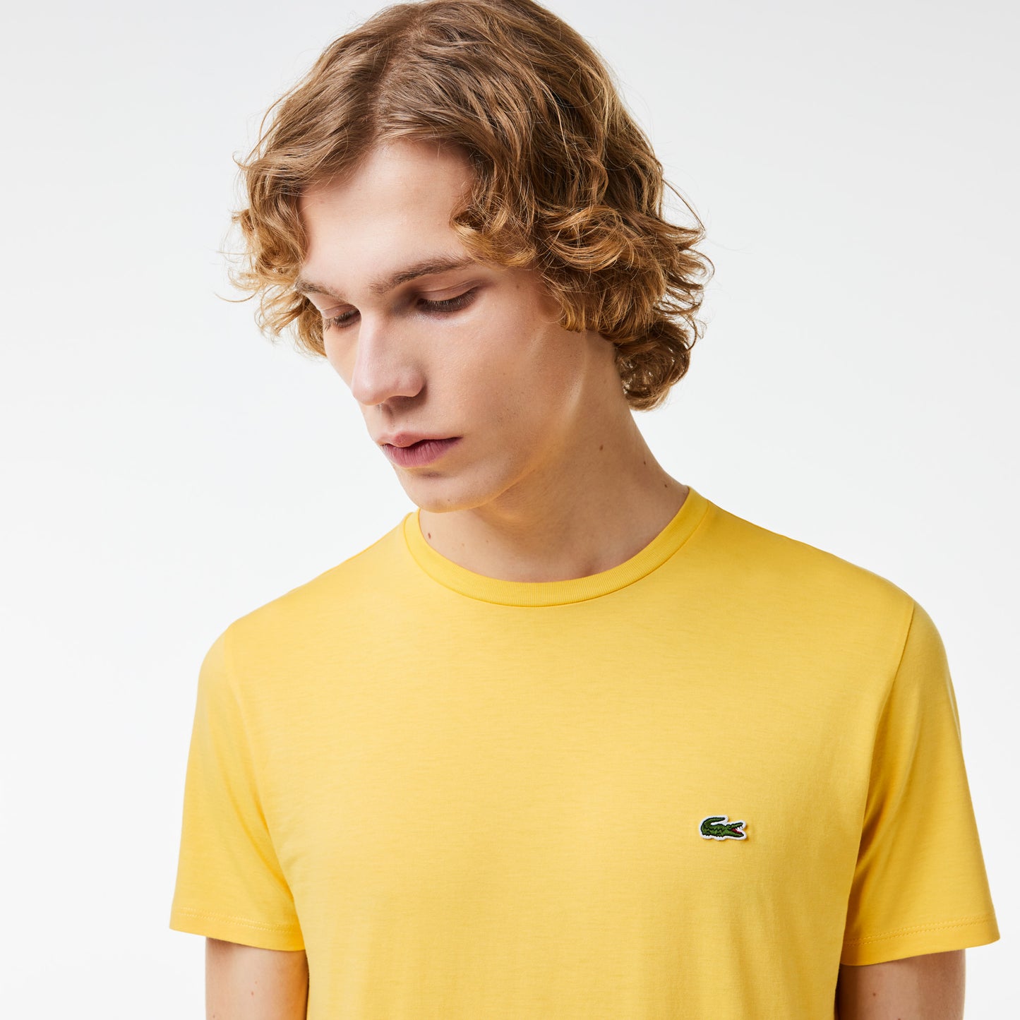 Polera Hombre Regular Fit Amarillo