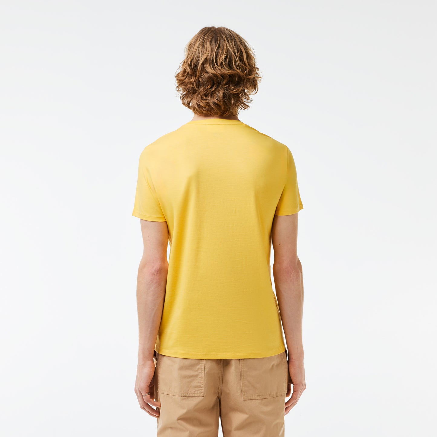 Polera Hombre Regular Fit Amarillo