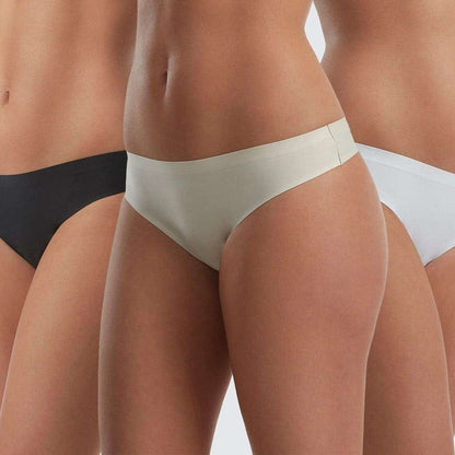 Tripack Colaless Mujer Microfibra Engomado