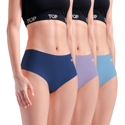 Tripack Pantaletas Microfibra Corte Laser C3