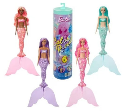Muñeca Niña Reveal Mermaid Color Sorpresa
