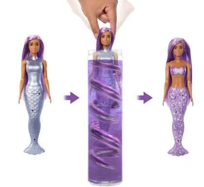 Muñeca Niña Reveal Mermaid Color Sorpresa