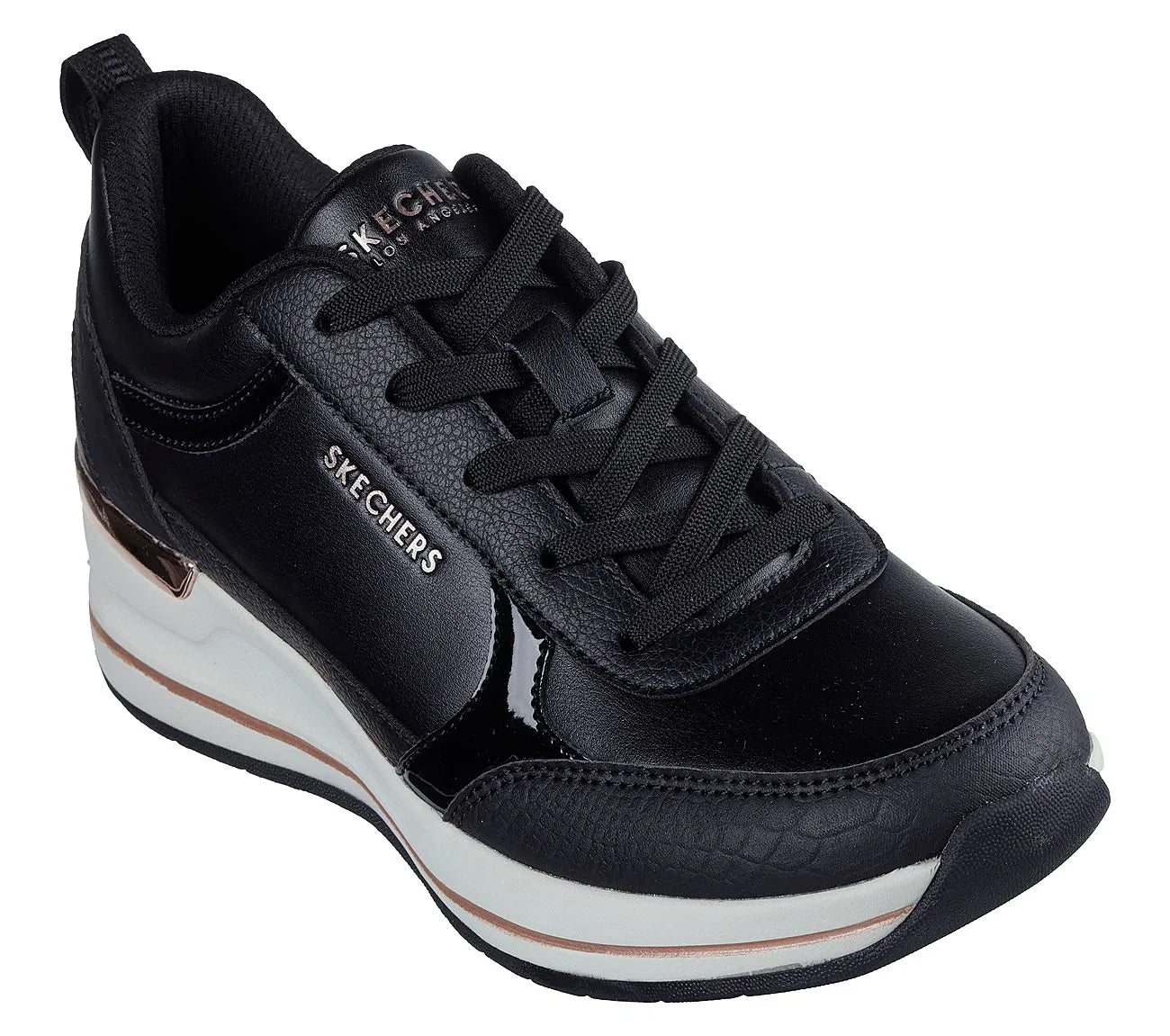 Zapatilla Mujer Con Cordon Black