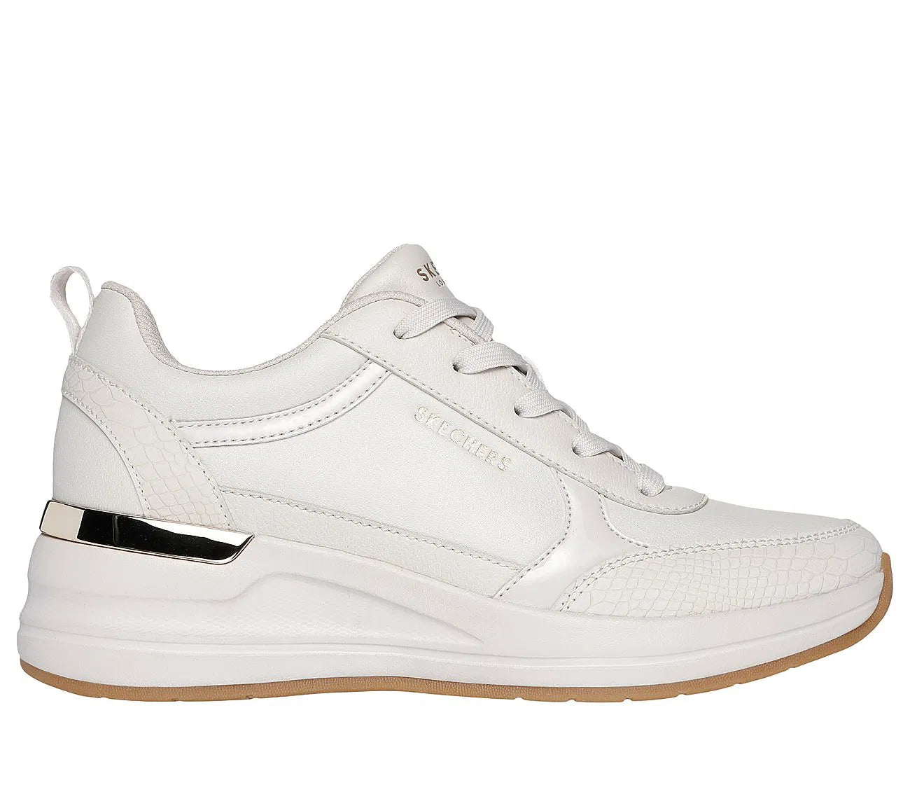 Zapatilla Mujer Con Cordon Off White