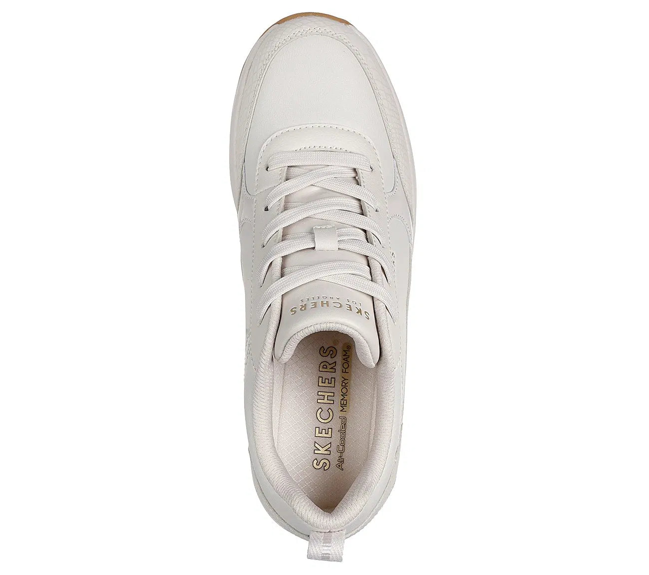 Zapatilla Mujer Con Cordon Off White