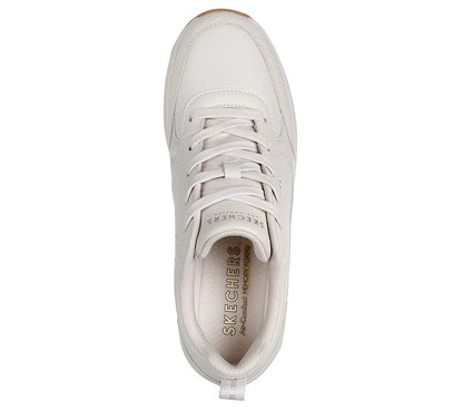 Zapatilla Mujer Con Cordon Off White