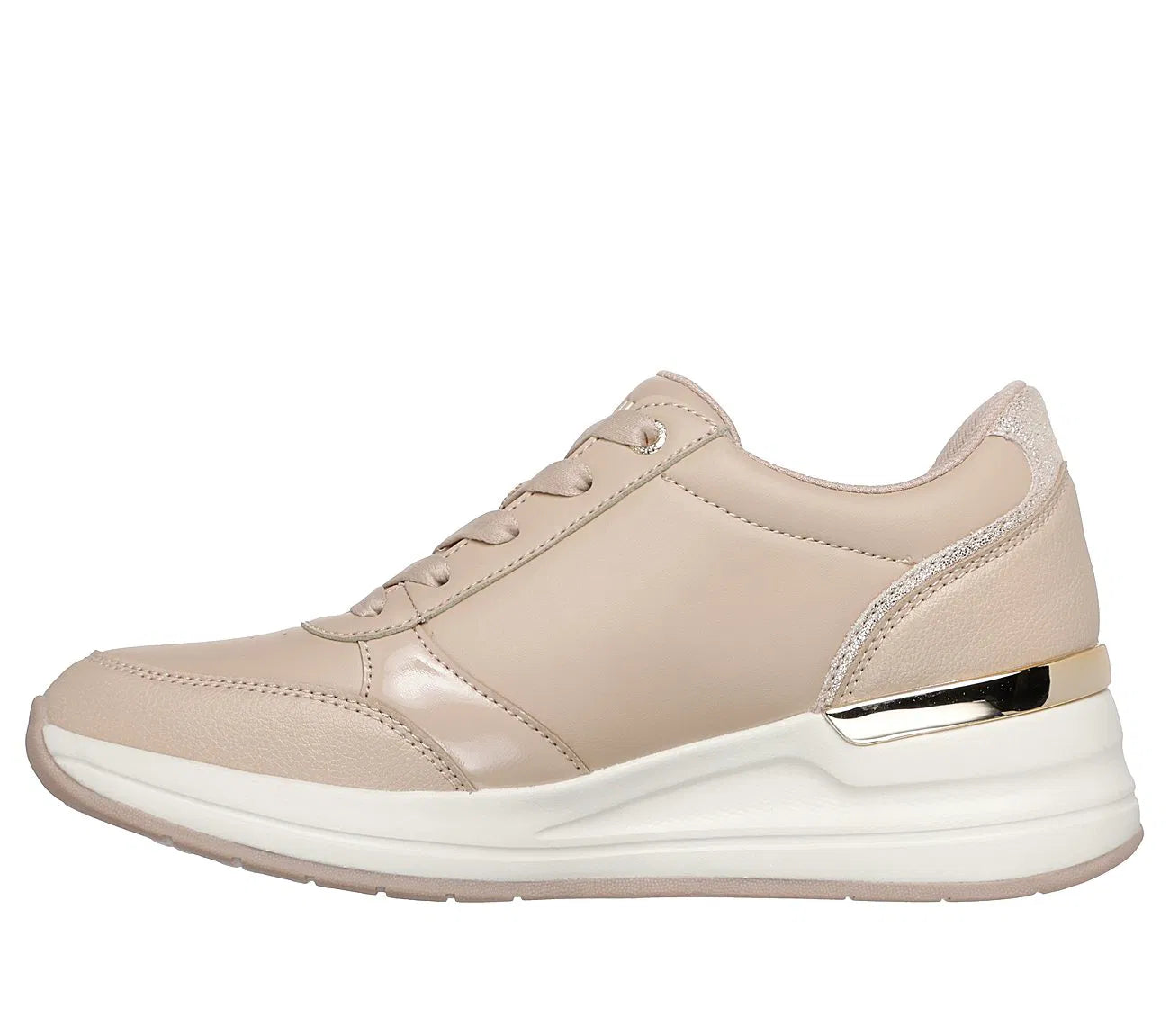 Zapatilla Mujer Cierre Billion 2 Beige