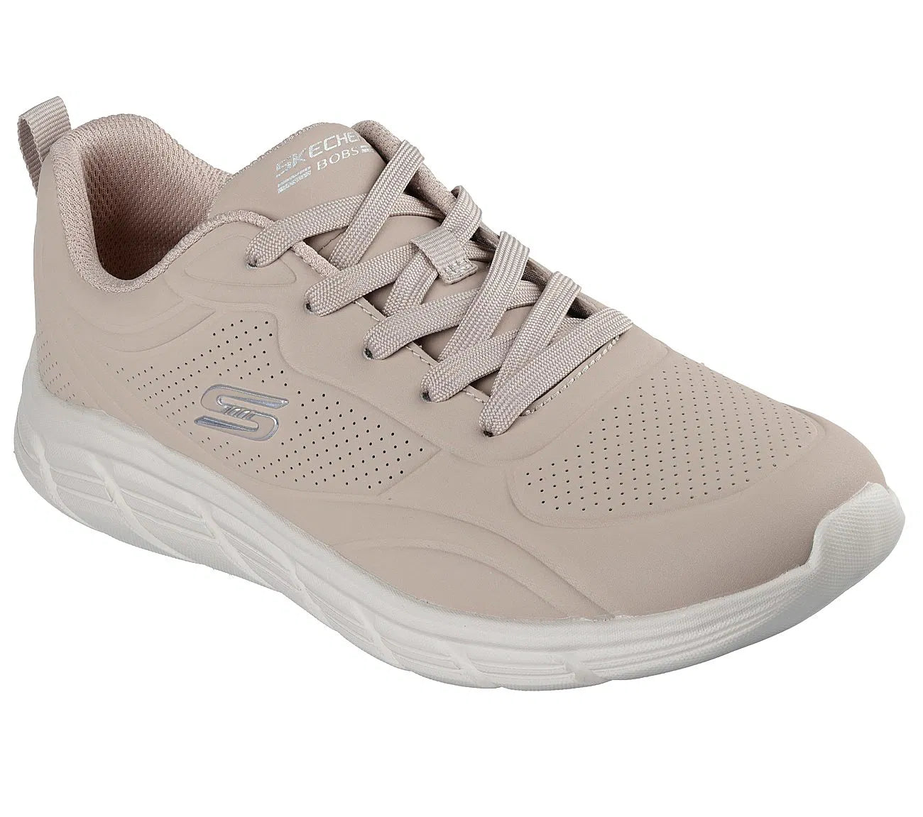 Zapatillas Mujer Con Cordon Bobs B Flex Lo Cool Ease  Tan