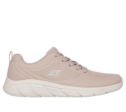 Zapatillas Mujer Con Cordon Bobs B Flex Lo Cool Ease  Tan