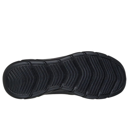 Zapatillas Mujer Con Cordon Bobs B Flex Lo Cool Ease Black