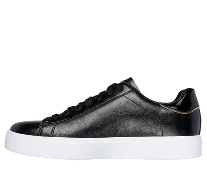 Zapatilla Mujer Con Cordon Slight Shimmer Black