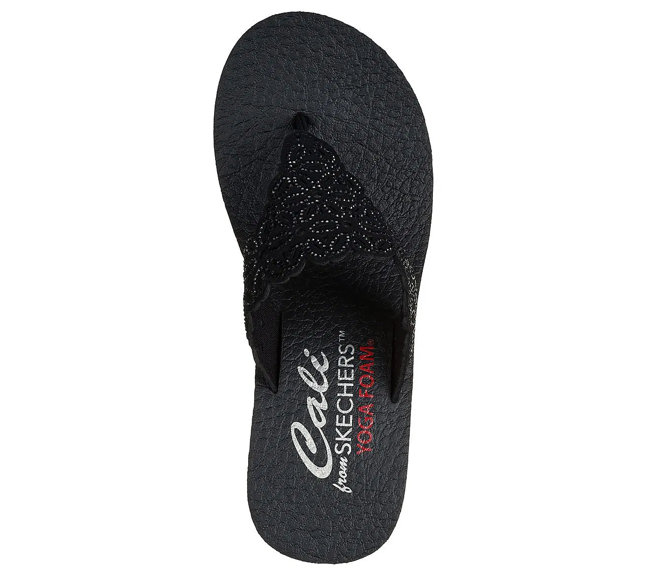 Sandalia Mujer Flower Glitz Black