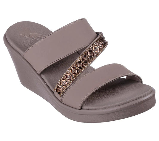 Sandalia Mujer Rumble On Taupe Glam