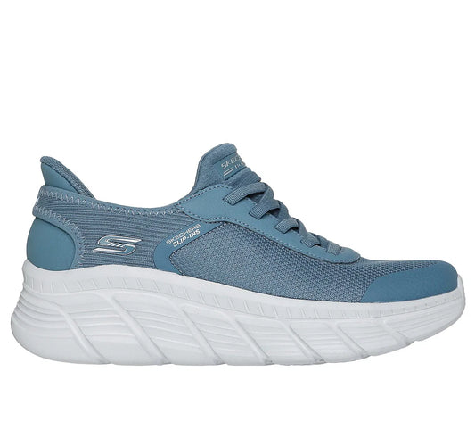 Zapatilla Mujer Con Elastico Bobs B Flex Hi Linear Force