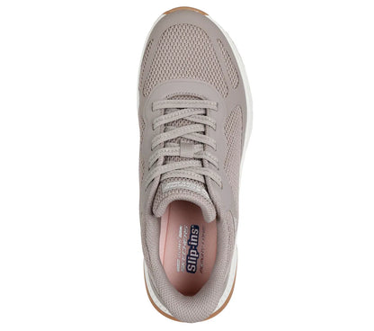 Zaptillas Mujer Sin Cordon Bobs Squad 4 Taupe