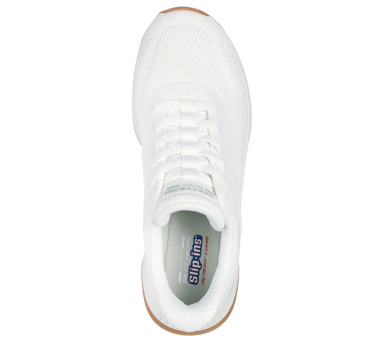 Zaptillas Mujer Sin Cordon Bobs Squad 4 White