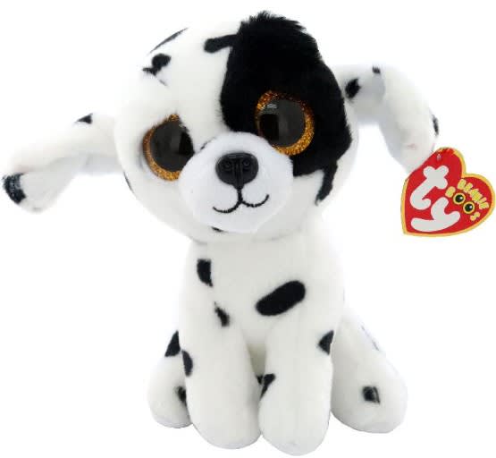 Peluche Beanie Boos Luther Perro Dalmata