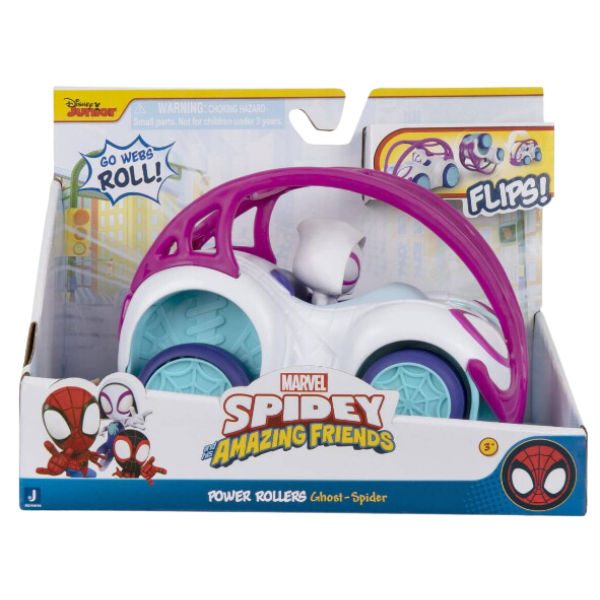 Marvel Spidey Amazing Friends carro Rotatorio Ghost-Spider