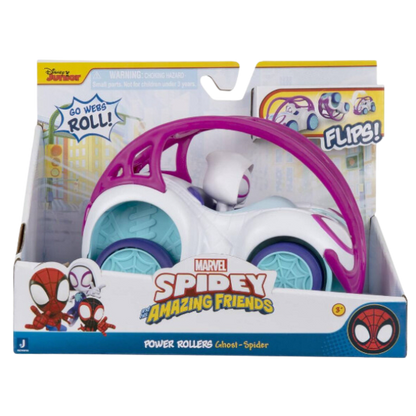 Marvel Spidey Amazing Friends carro Rotatorio Ghost-Spider
