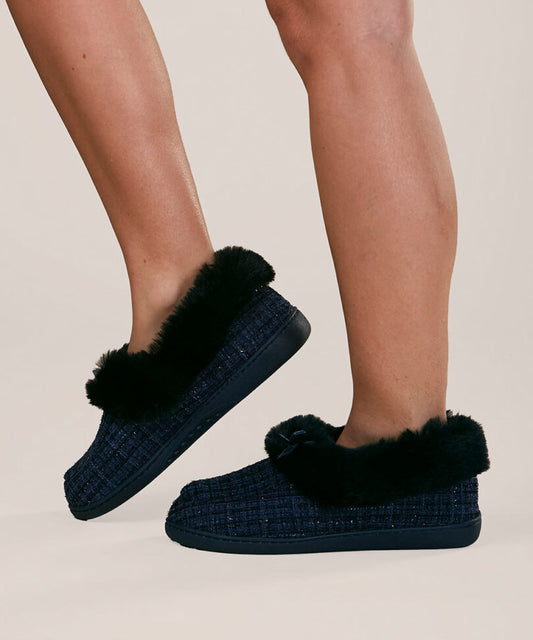 Pantufla Mujer Slipper Z-203 Azul