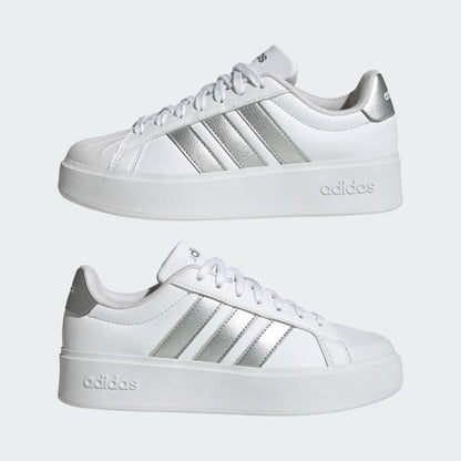 Zapatillas Mujer Streettalk Bold Blanco con Plateado