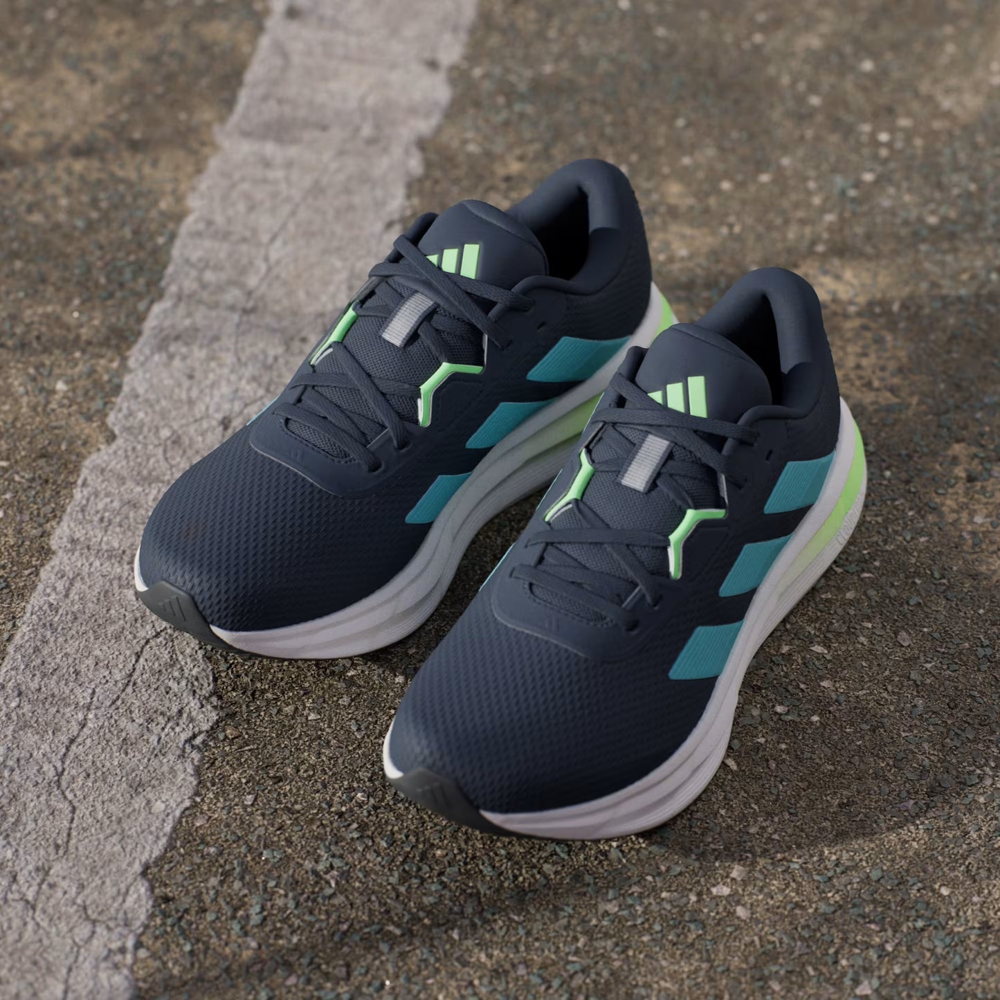 Zapatilla Hombre Running Galaxy 7 Lime Burst