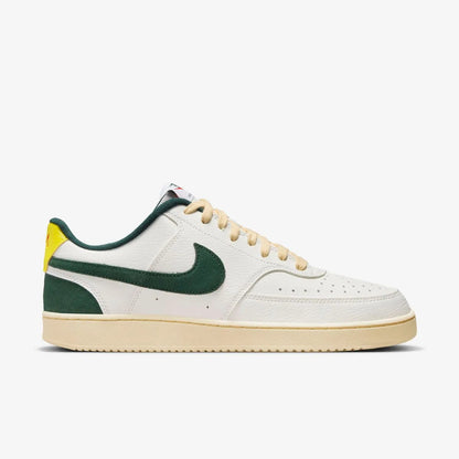 Zapatilla Hombre Court Vision Low Blanco-Verde