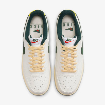 Zapatilla Hombre Court Vision Low Blanco-Verde