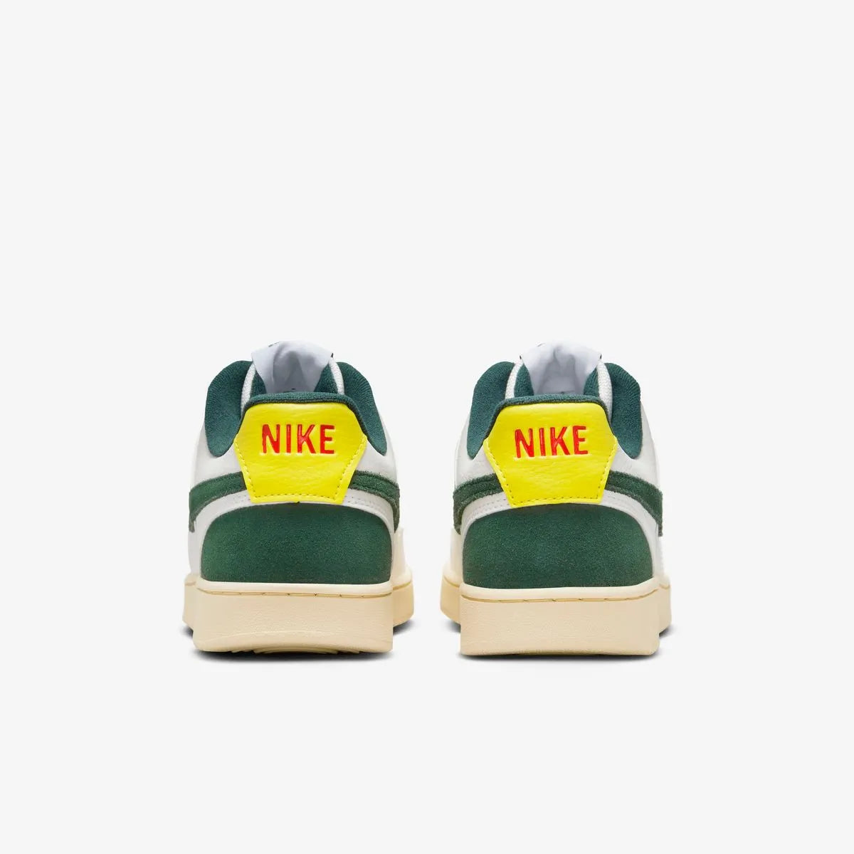 Zapatilla Hombre Court Vision Low Blanco-Verde