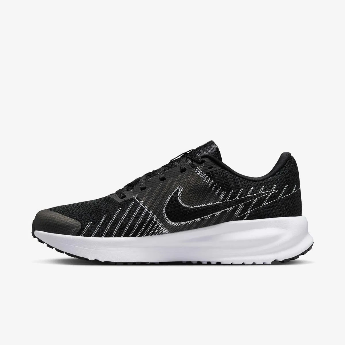 Zapatilla Hombre Run Defy Running Black-White