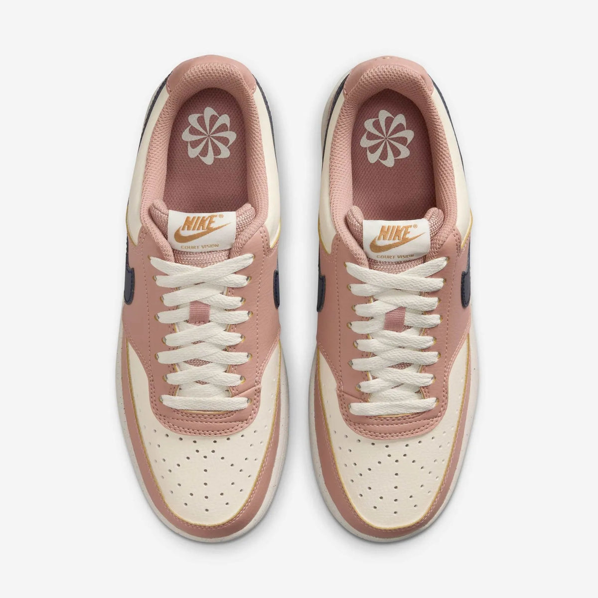 Germ Vision Zapatilla Mujer Court Vision Low Next Nature Rosa-Azul Frescura fuera ...