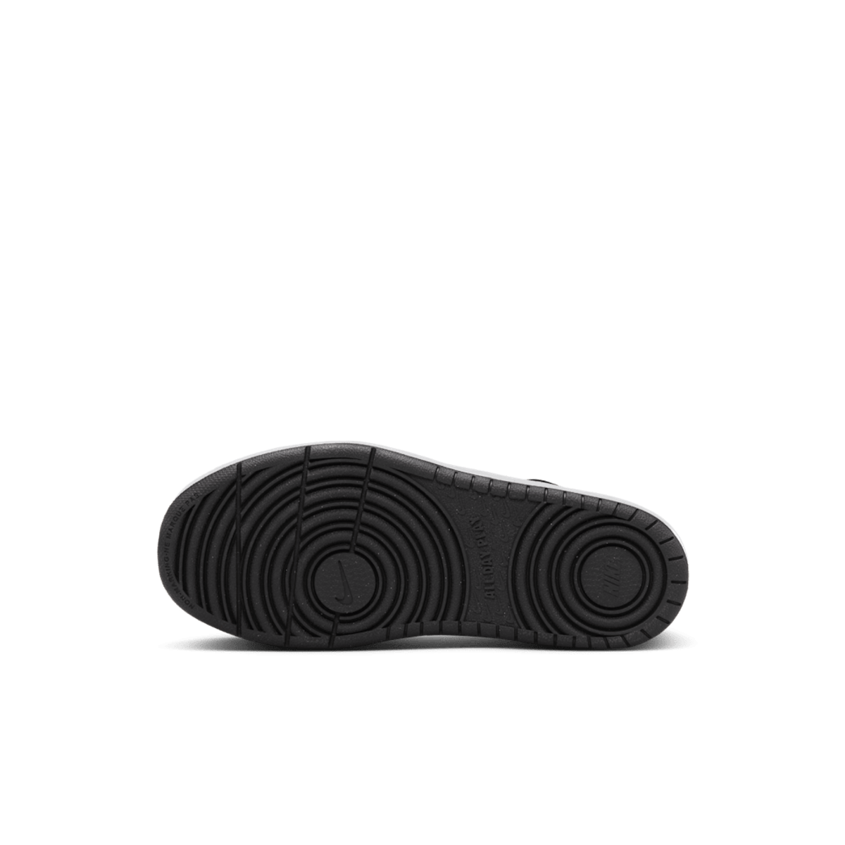 Zapatilla Niño Court Borough Low Recraft Con Velcro White-Black