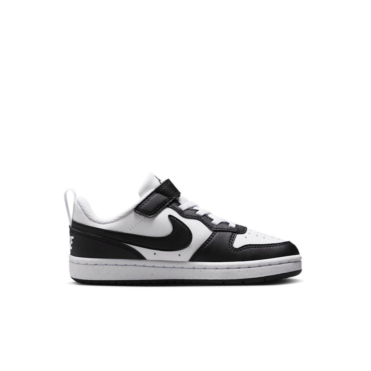 Zapatilla Niño Court Borough Low Recraft Con Velcro White-Black