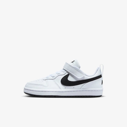 Zapatilla Niño Court Borough Low Recraft White-Black
