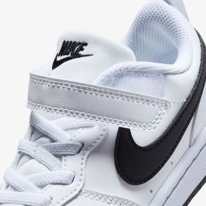 Zapatilla Niño Court Borough Low Recraft White-Black