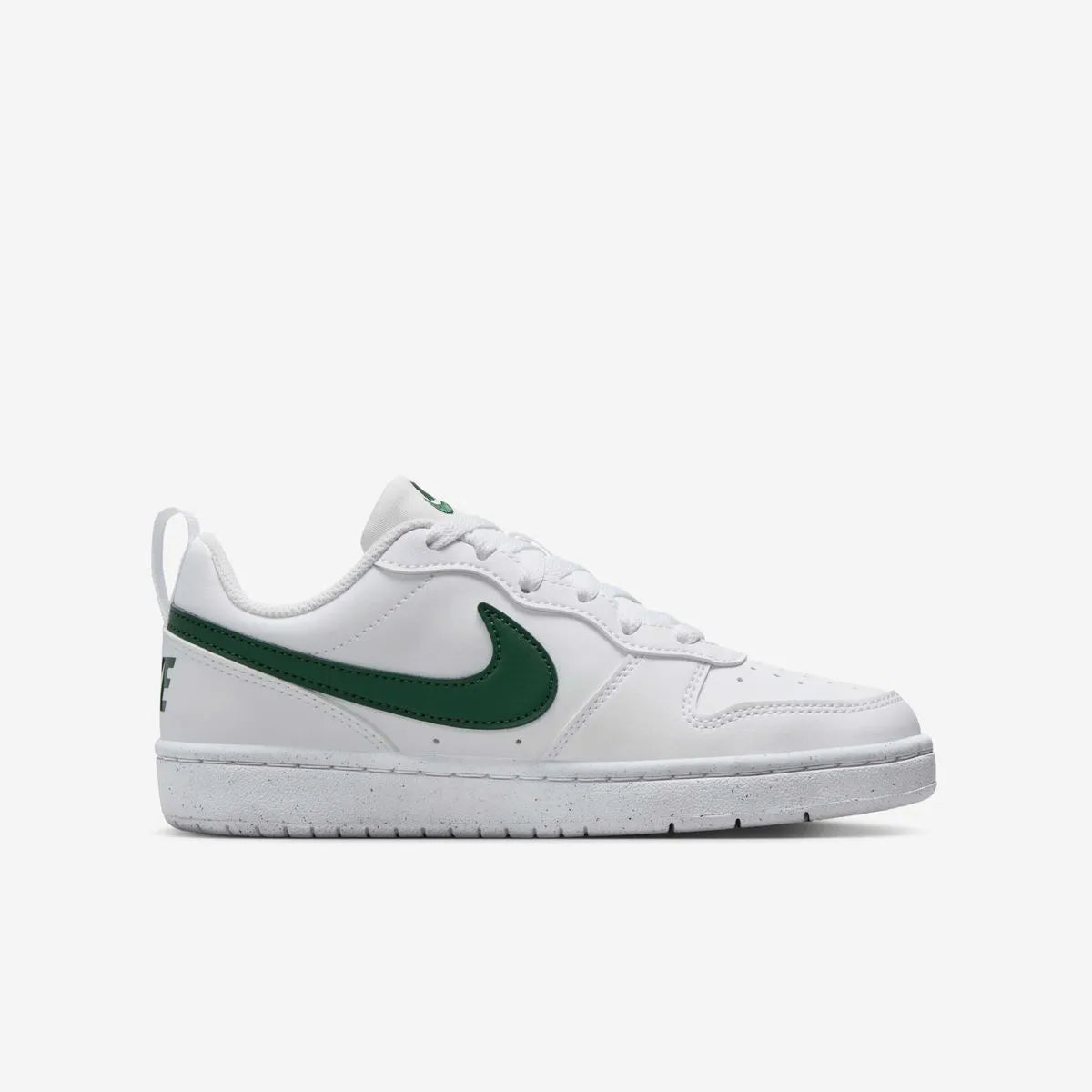 Zapatilla Niño Court Borough Low Recraft White-Green
