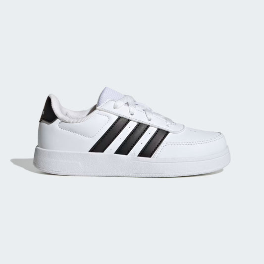 Zapatillas Niño Breaknet Court Cordones Blancas