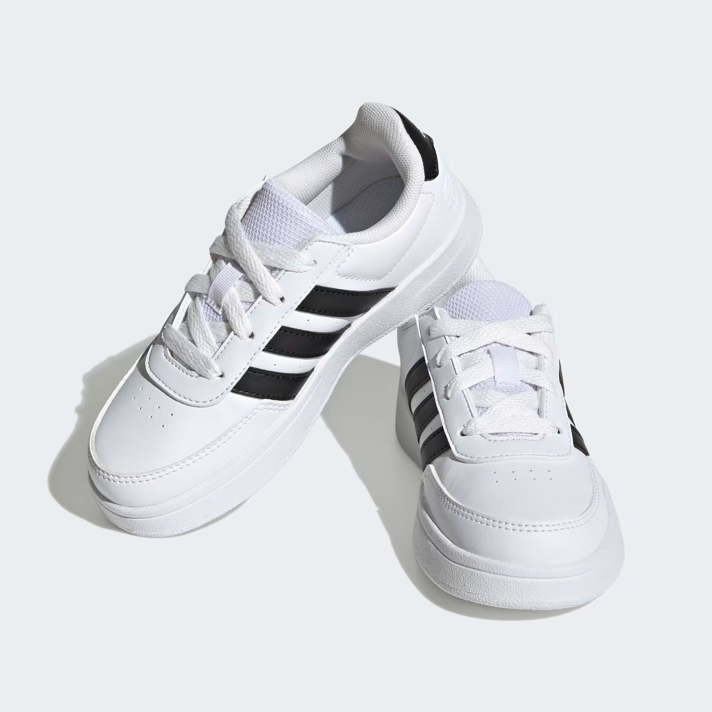 Zapatillas Niño Breaknet Court Cordones Blancas