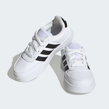 Zapatillas Niño Breaknet Court Cordones Blancas