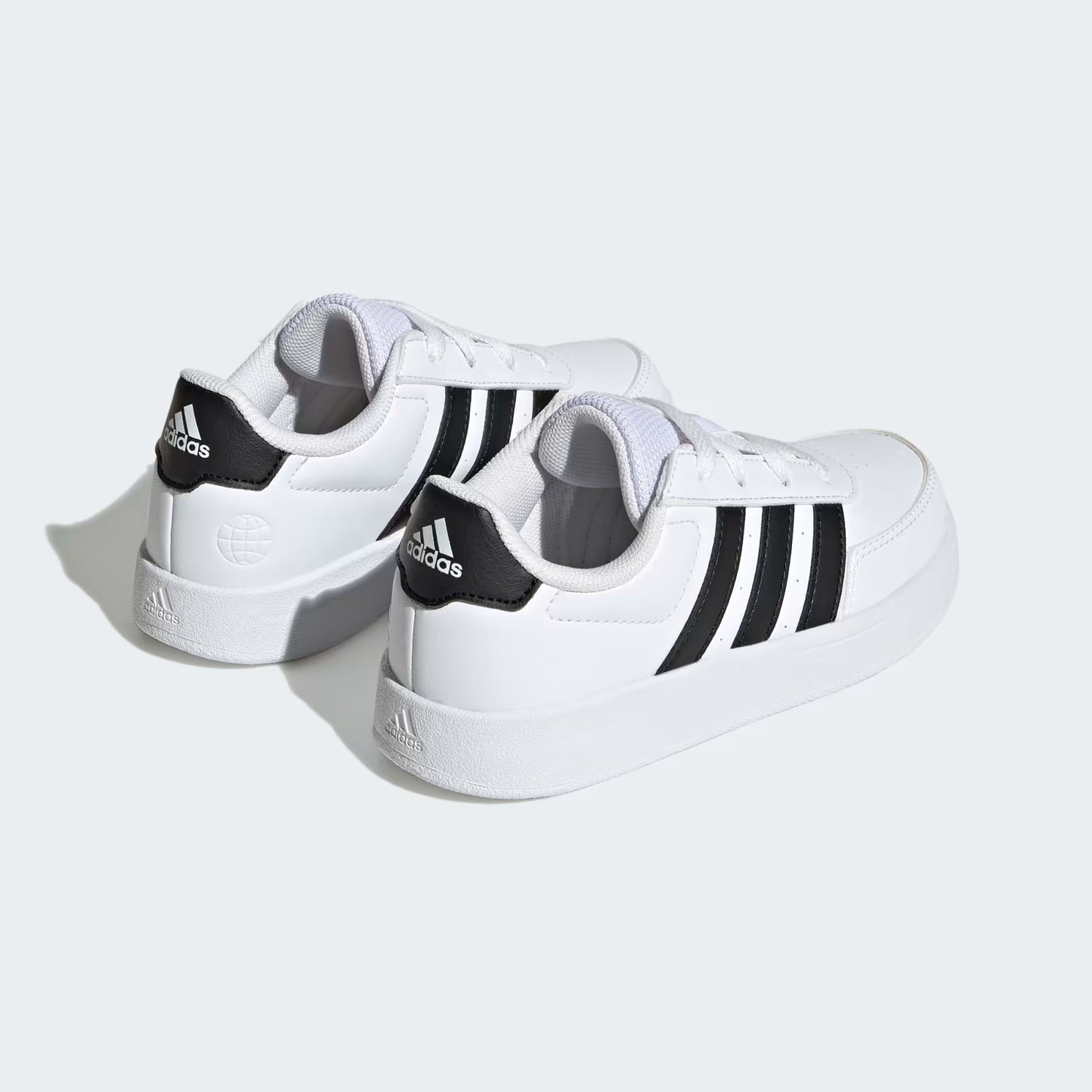 Zapatillas Niño Breaknet Court Cordones Blancas