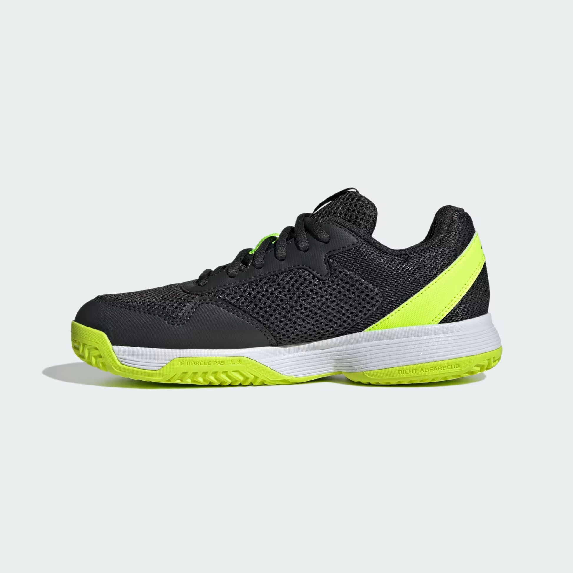 zapatillas-niño-courtflash-para-tenis-negras