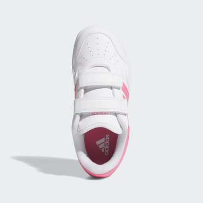 zapatillas-niña-hoops-4.0-rosada