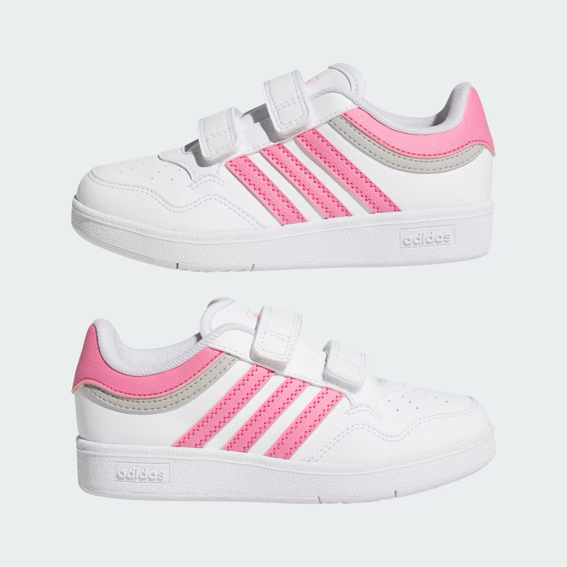zapatillas-niña-hoops-4.0-rosada