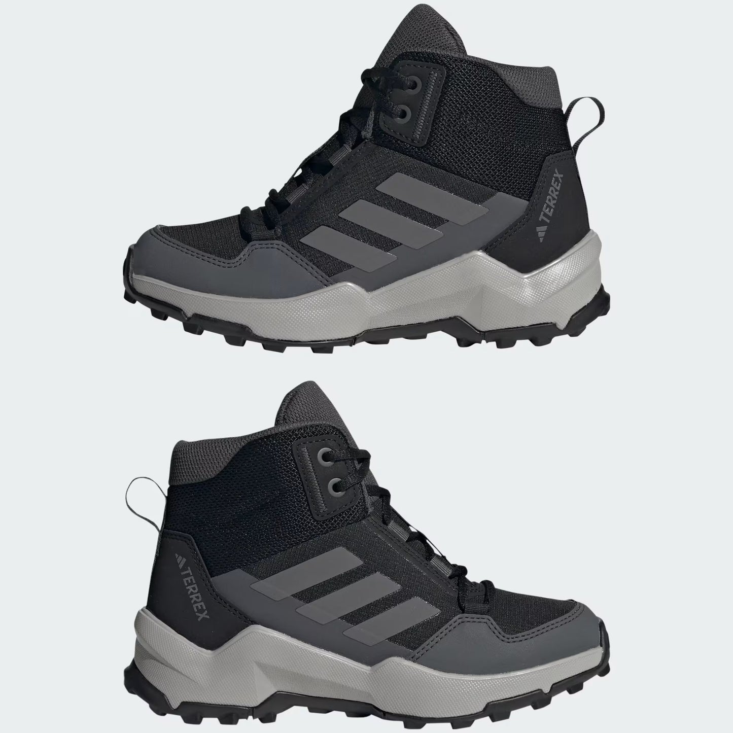 Zapatilla Niño Senderismo Terrex Ax4r Mid  Black / Grey