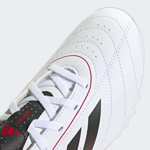 Zapatos de Fúbol Niños Unisex Goletto IX Blanca Césped Artificial