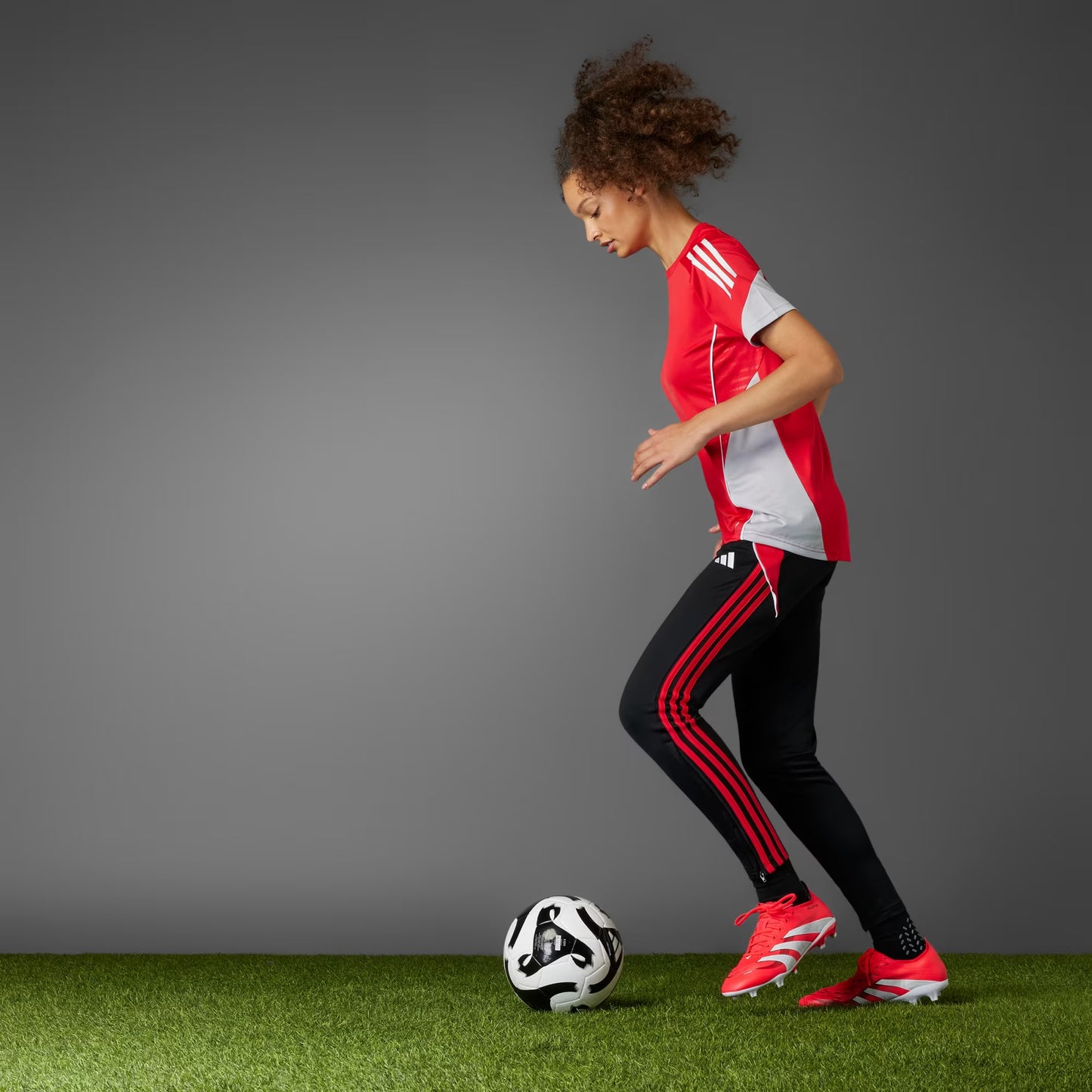 Zapato Fútbol Predator League Firm/Multi-Terreno Rojo