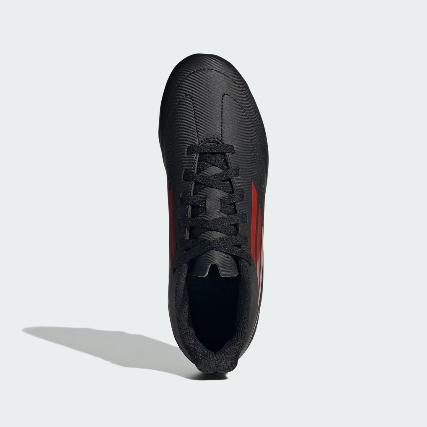 Zapato Fútbol Niño Multiterreno Deportivo III Negro/ Rojo