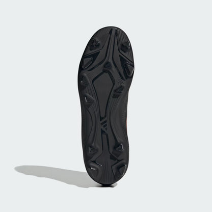 Zapato Fútbol Niño Multiterreno Deportivo III Negro/ Rojo