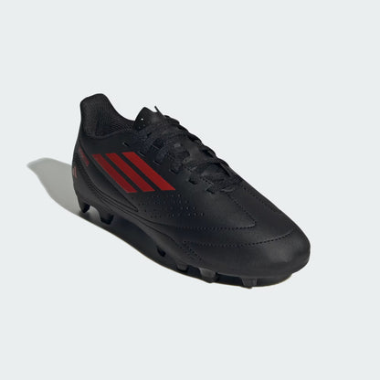 Zapato Fútbol Niño Multiterreno Deportivo III Negro/ Rojo