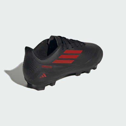 Zapato Fútbol Niño Multiterreno Deportivo III Negro/ Rojo